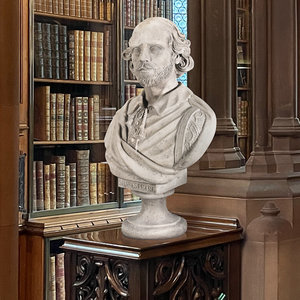 William Shakespeare Grande-Scale Sculptural Bust