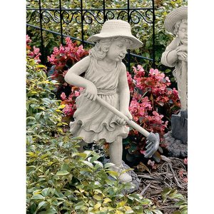 Young Gardener Girl Statue: Rebecca Large